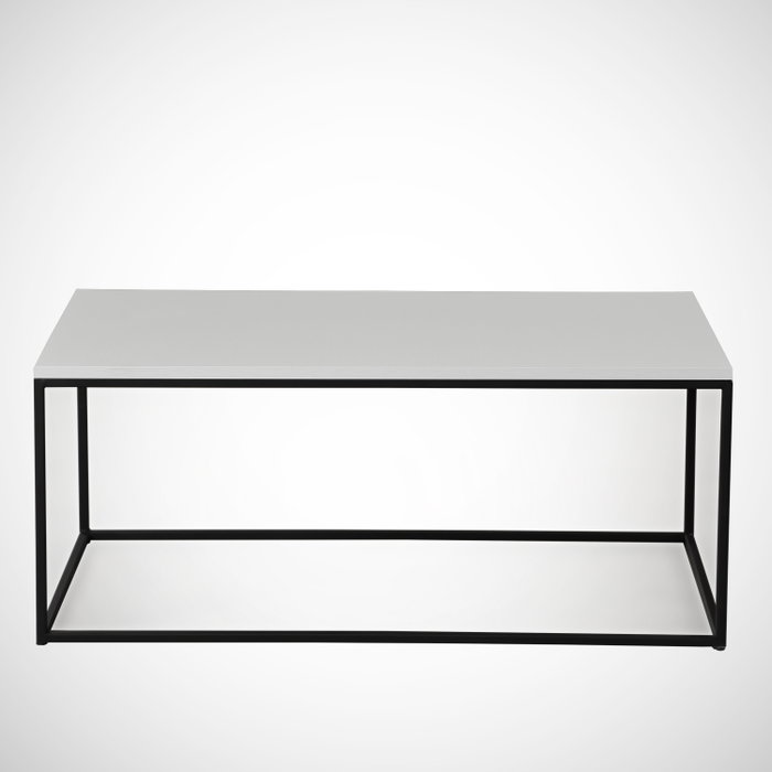Hanah Home Mesa de Centro Blanca 95x43x55 cm